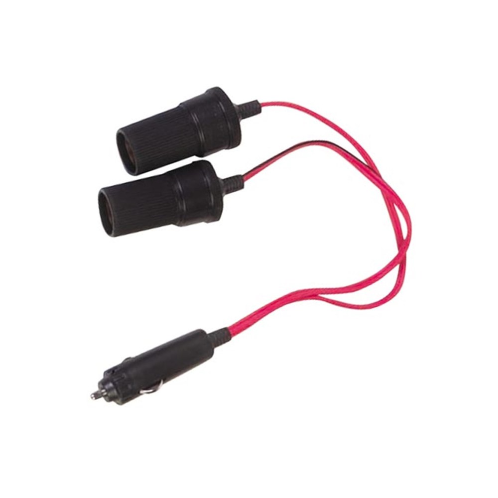 Oto Çakmak Fişi Çoklayıcı Kablolu 2 Dişi 1 Erkek Uçlu 12-24v